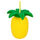 Ananas beker met rietje