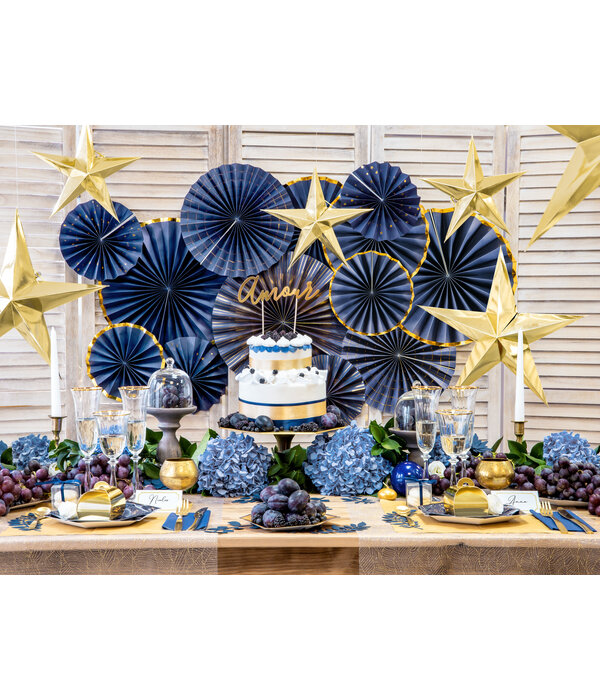 Naamkaartjes Huwelijk Goud/Wit (9.5x5.5cm)