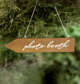 Houten Wegwijzers Photo Booth