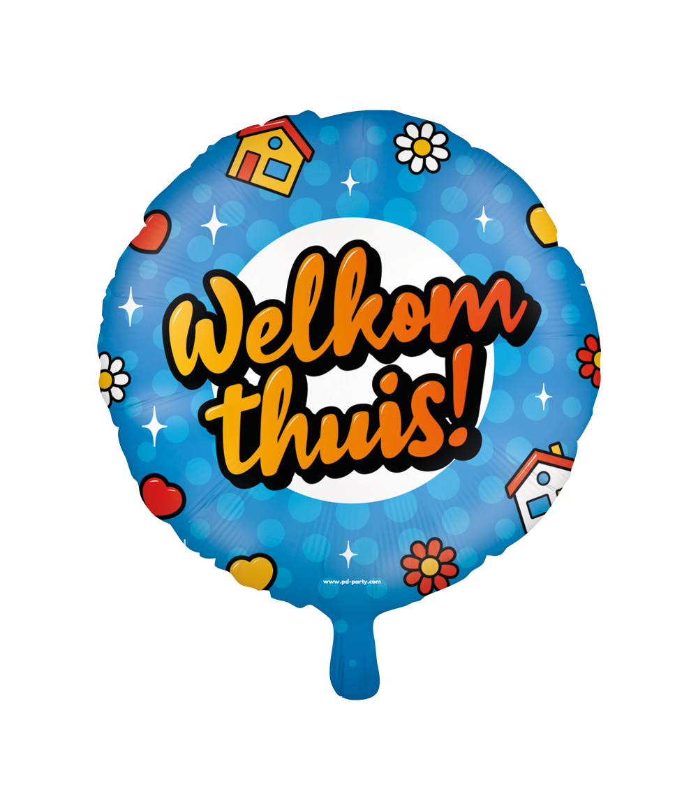 Folieballon Welkom Thuis