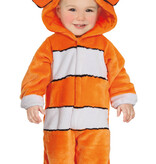 Oranje vissenpakje Baby Nemo