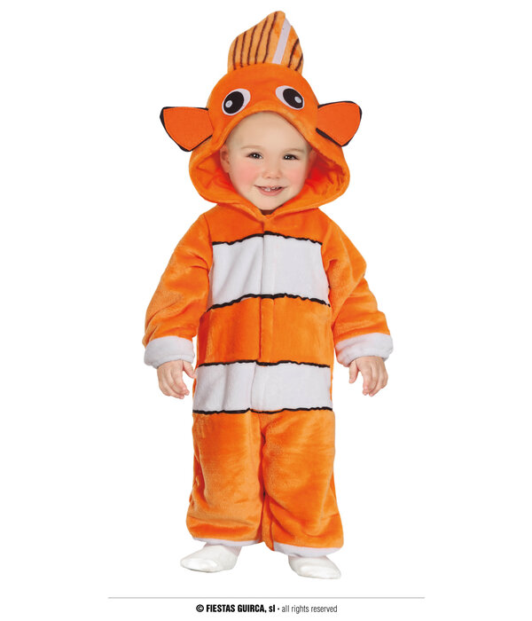 Oranje vissenpakje Baby Nemo