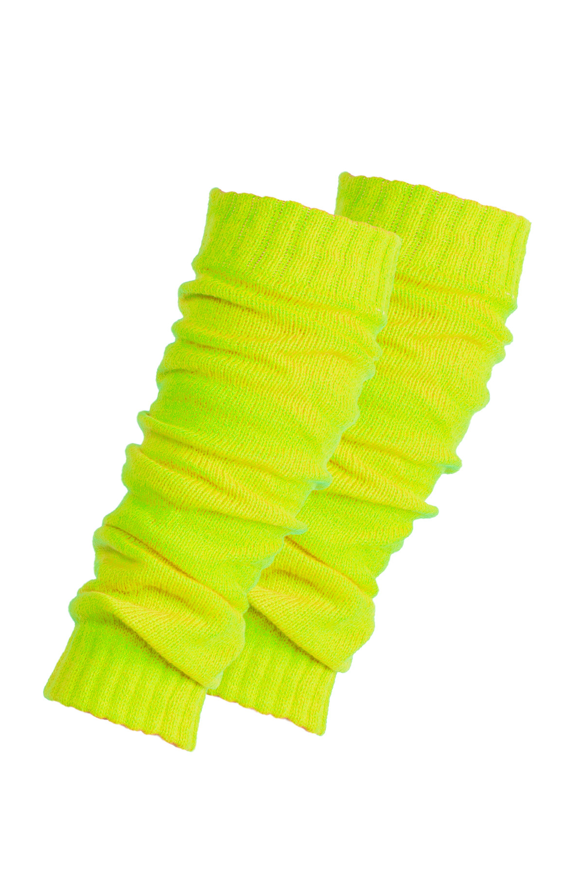 Beenwarmers neon geel afbeelding