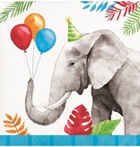 Servetten Party Animals Olifant (16st)