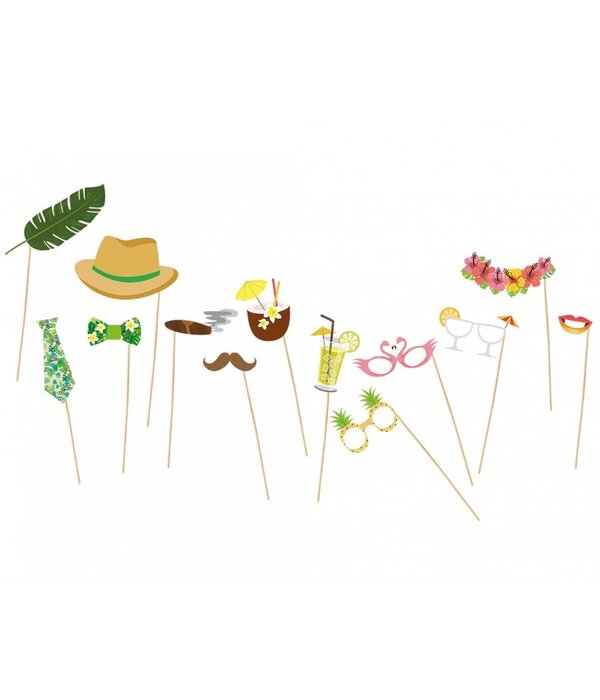 Photo Booth Kit Tropical (13st)