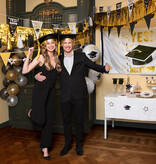 Set 2 Decoratieswirls Graduation Hoedje