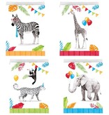 Uitdeelzakjes Party Animals (8st)