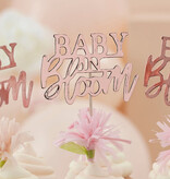 Caketopper Baby In Bloom (12st)