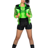 Trainingsjack Neon Groen Vrouwen 