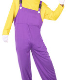 Wario Loodgieter Kostuum Heren