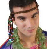 Hippie Hoofdband Bodhi met kraaltjes