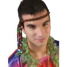 Hippie Hoofdband Bodhi met kraaltjes