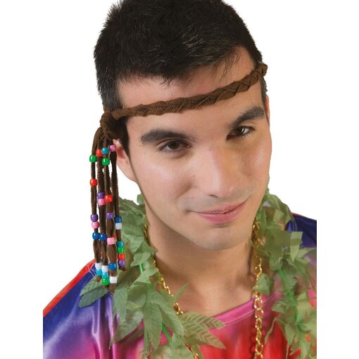 Hippie Hoofdband Bodhi met kraaltjes
