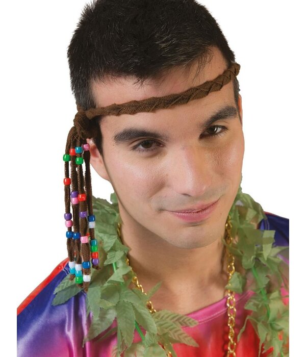 Hippie Hoofdband Bodhi met kraaltjes
