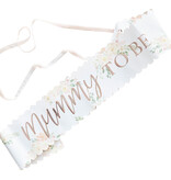 Sjerp 'MummyTo Be' Rosegoud Bloemenprint