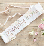 Sjerp 'MummyTo Be' Rosegoud Bloemenprint