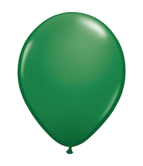 Donkergroene Ballonnen 30cm (50st)