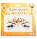 Gezicht diamantjes Sunset Goddess
