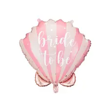 Folieballon Bride To Be Schelp (52x50cm)