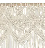 Hangdecoratie Macramé Gebroken Wit 104x182cm