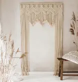 Hangdecoratie Macramé Gebroken Wit 104x182cm