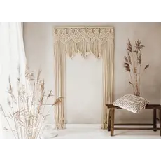 Hangdecoratie Macramé Gebroken Wit 104x182cm