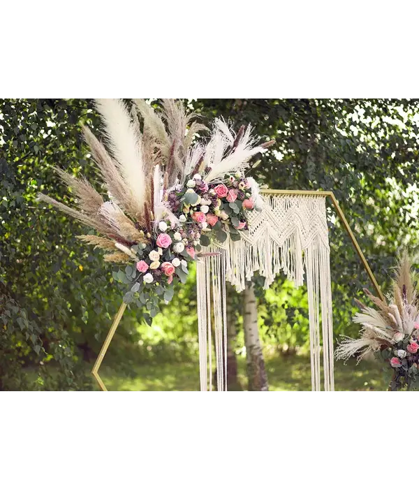 Hangdecoratie Macramé Gebroken Wit 104x182cm