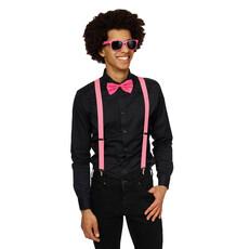 Neon Party Accessoires Set Roze