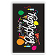 Feestelijke Verjaardagskaart 'Happy Birthday'