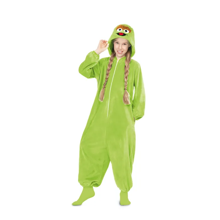 Oscar Sesamstraat Onesie Kostuum Kind