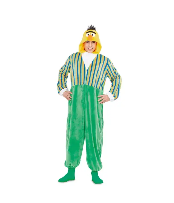 Bert Onesie kostuum Volwassenen