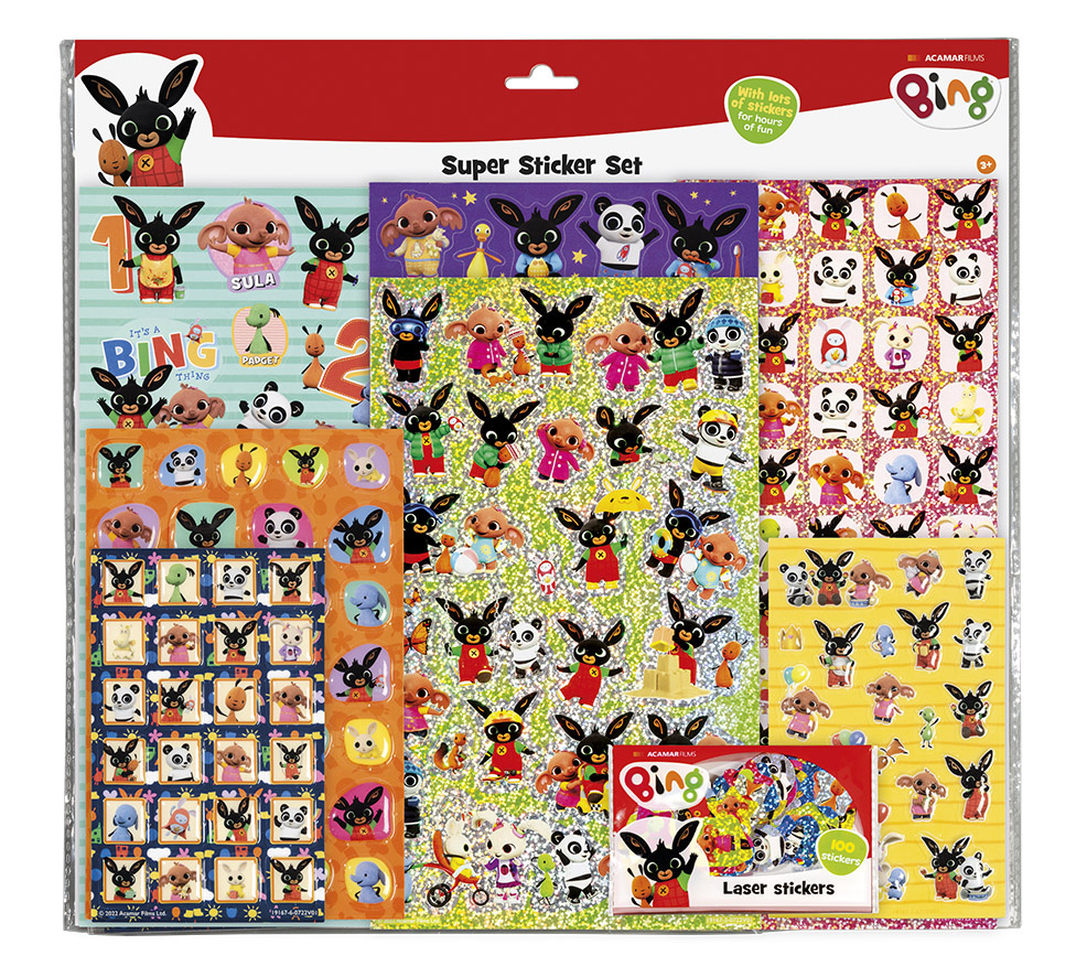 Stickerset Bing XL afbeelding