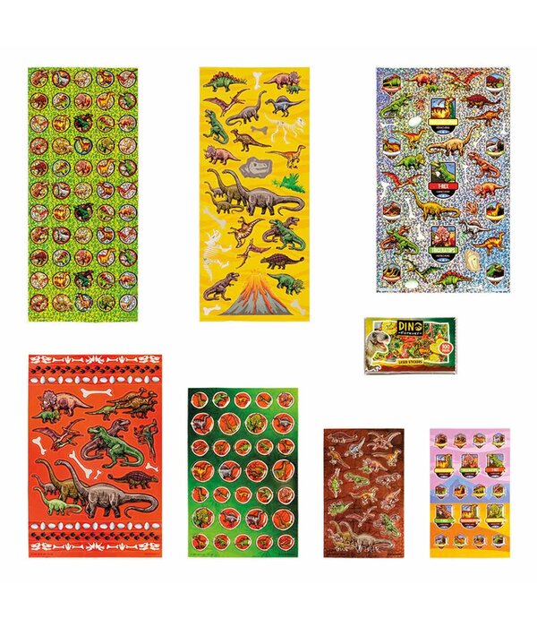 Stickerset Dino XL
