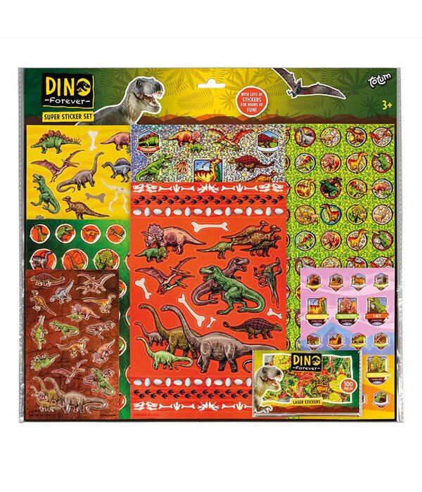 Stickerset Dino XL