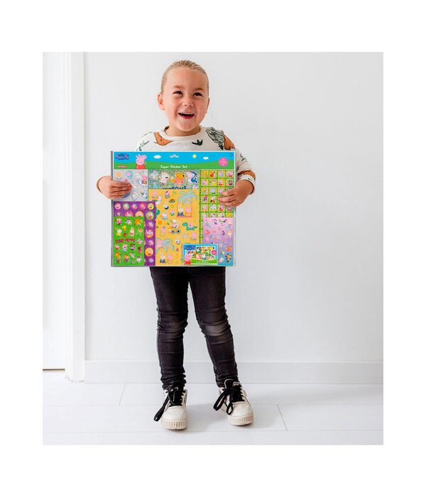 Stickerset Peppa Pig XL