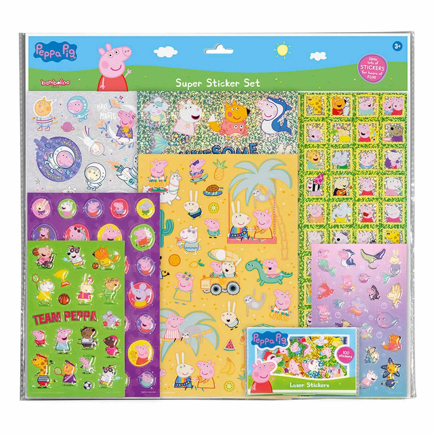 Stickerset Peppa Pig XL afbeelding