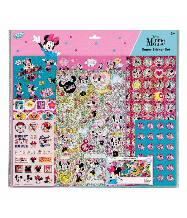 Stickerset Minnie Mouse XL