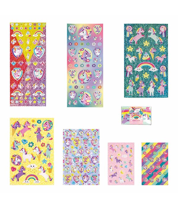 Stickerset Unicorn XL