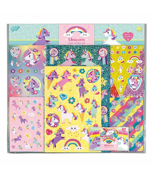 Stickerset Unicorn XL