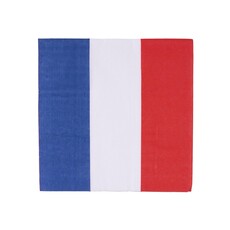 Servetten Rood Wit Blauw gestreept (20st)