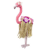 Decoratie Flamingo Met Rokje (35x16 cm)