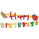Letterslinger Happy Birthday Fruit (3m)
