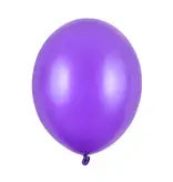 Metallic Paarse ballonnen (50st)