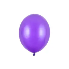 Metallic Paarse ballonnen (50st)