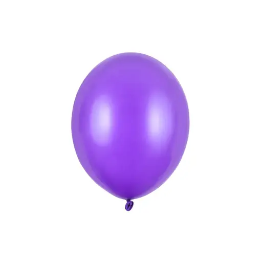 Metallic Paarse ballonnen (50st)