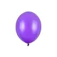 Metallic Paarse ballonnen (50st)