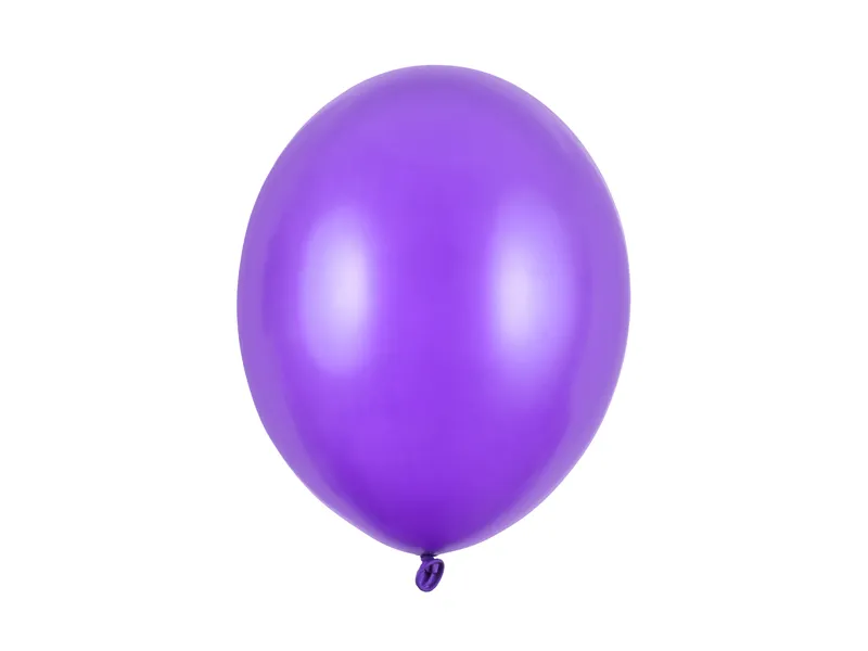 Metallic Paarse ballonnen (50st) afbeelding