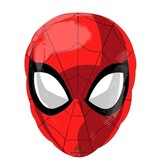 Folieballon Spiderman Hoofd - 43cm