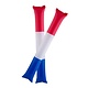 Opblaasbare Cheering Sticks Rood Wit Blauw (2st)