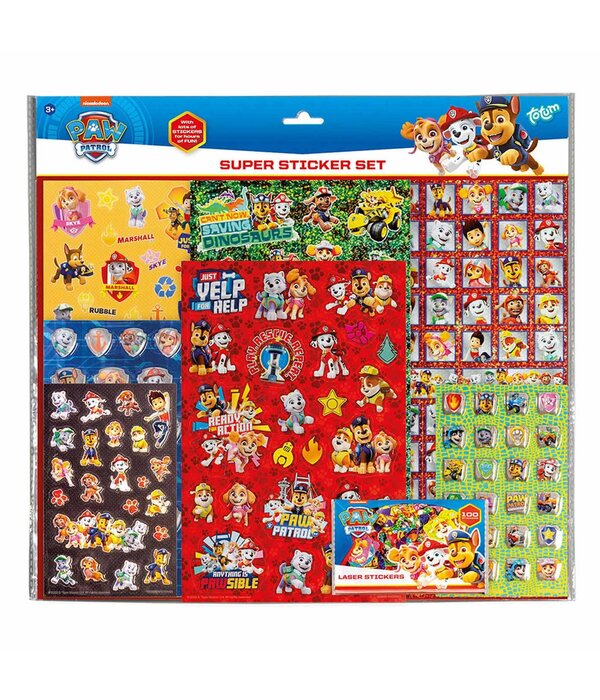 Super Sticker Set Paw Patrol